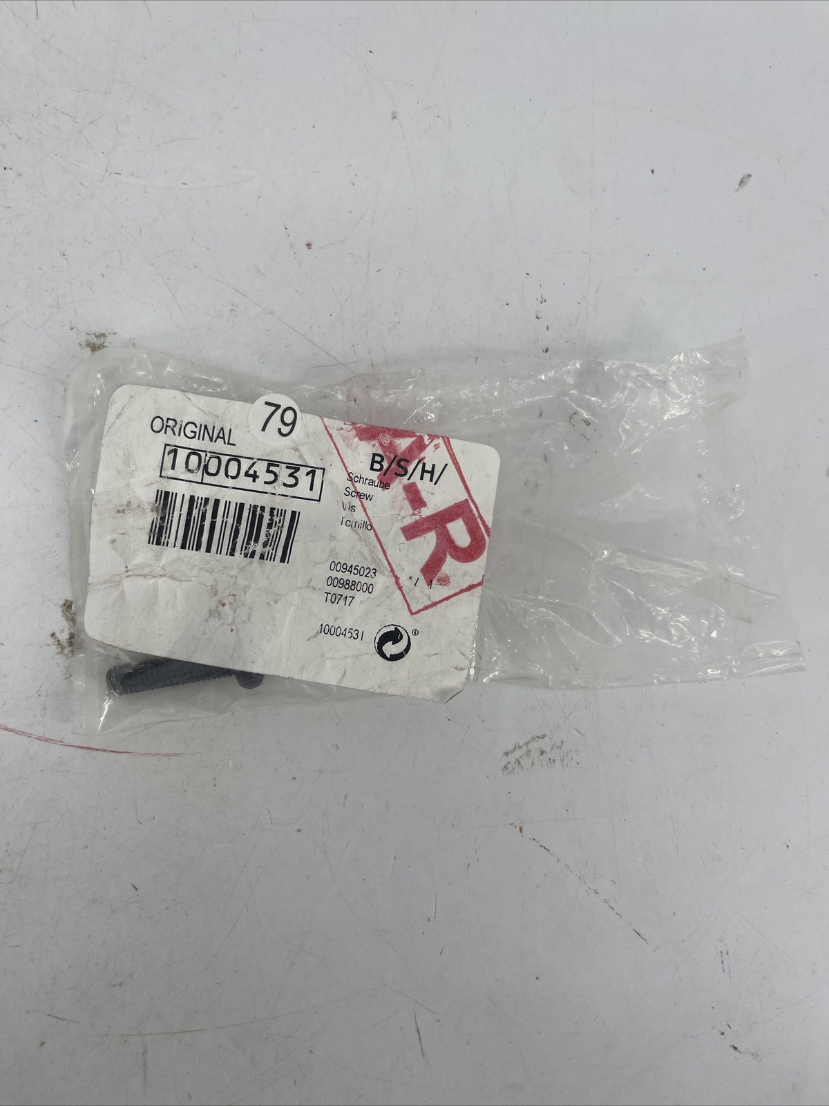 NEW OEM B/S/H Bosch Screw 10004531 | eBay