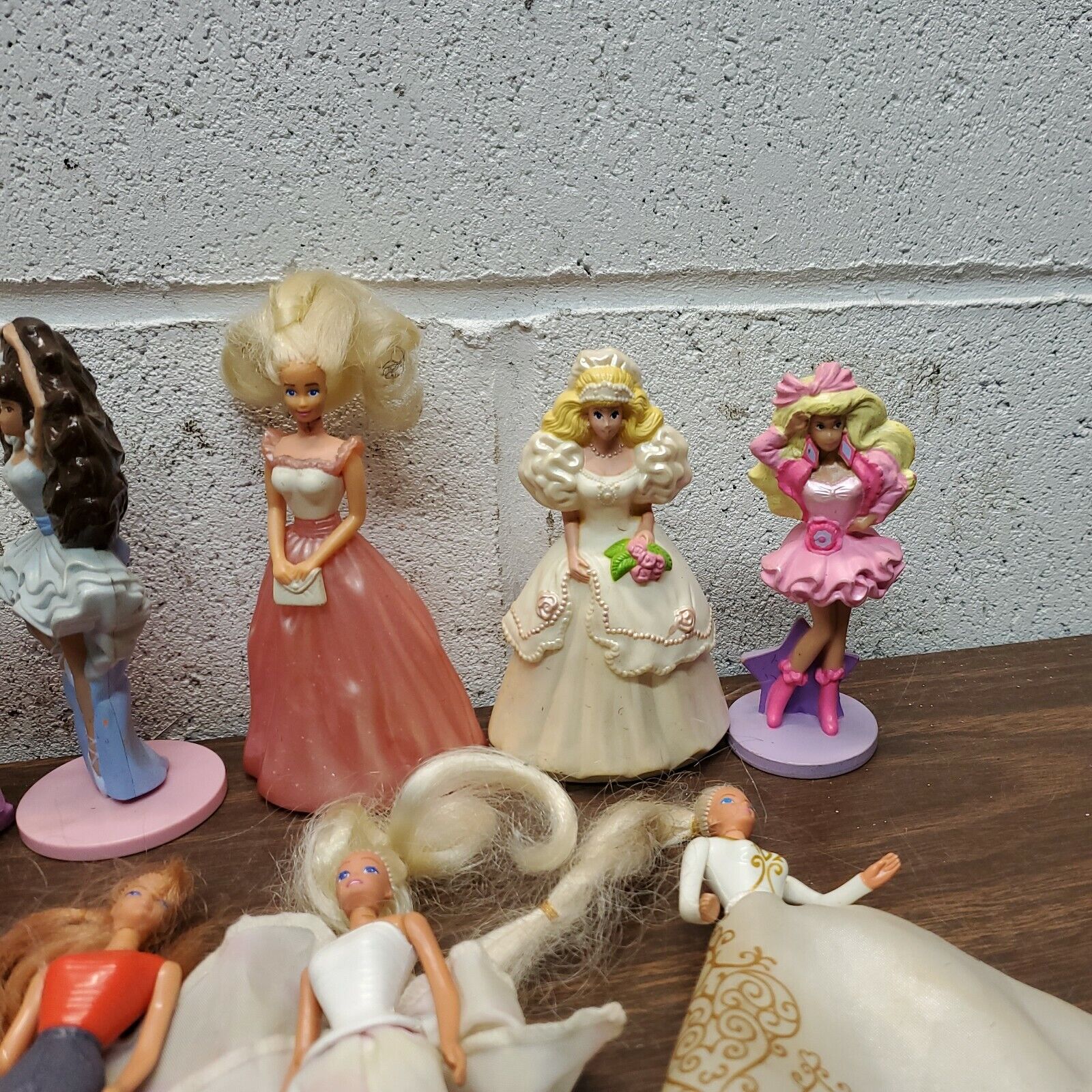 HUGE LOT 90s Barbie McDonalds Happy Meal Toys 17 Cowgirl Beach Bicycle Dance