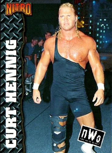 1999 Topps WCW/nWo Nitro Vintage Wrestling Card #40 Curt Hennig - 第 1/2 張圖片