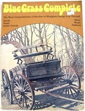 BLUEGRASS Compete Sheet Music Book 191pp. Instruction Book