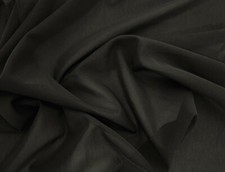 Black Nylon Spandex Power Mesh Knit Fabric By the Yard 12/21/ 59