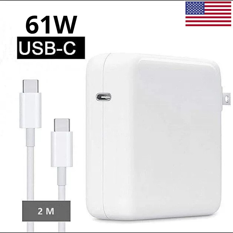 MacBook Pro Charger 61W/67W USB-C Charger Power Adapter For
