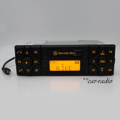 #ad Mercedes Audio 10 Becker BE3100 MP3 AUX IN Kassettenradio 1 DIN Autoradio RDS EUR 279.99