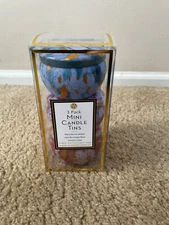 Huntington Home 3 Pack Mini Candle Tins Soy Coconut Wax Holiday Gift NEW
