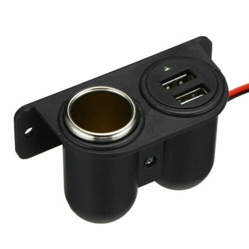 2USB Ports Socket 12V 24V Car Charger Built-In Adapter New Charger Cars H3D7 - Picture 9 of 11