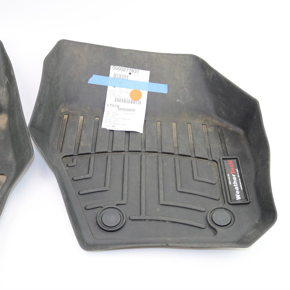 Front & Rear WeatherTech Gray Floor Mats fits Volvo S60 1118 + V60 14