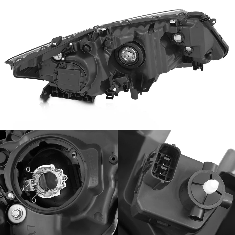 For 2010-2012 Honda Accord Crosstour LH Driver Side HID Headlight 33150TP6A01 Foto 2 de 4