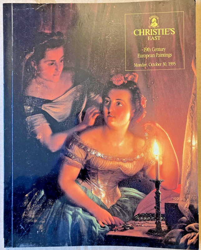 Christie's East October 30 1995 19th Century European Painting auction catalog
