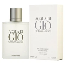 Acqua Di Gio Giorgio Armani Men 3.4 oz 100 ml Eau De Toilette Spray Nib Sealed