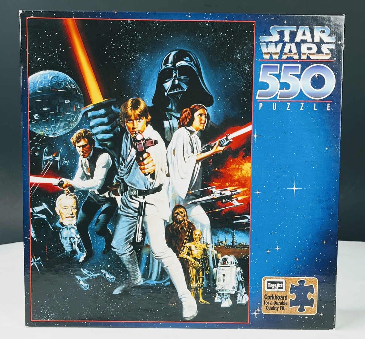 Star Wars A New Hope 550 Piece Puzzle! Vintage RoseArt 1996, ALL