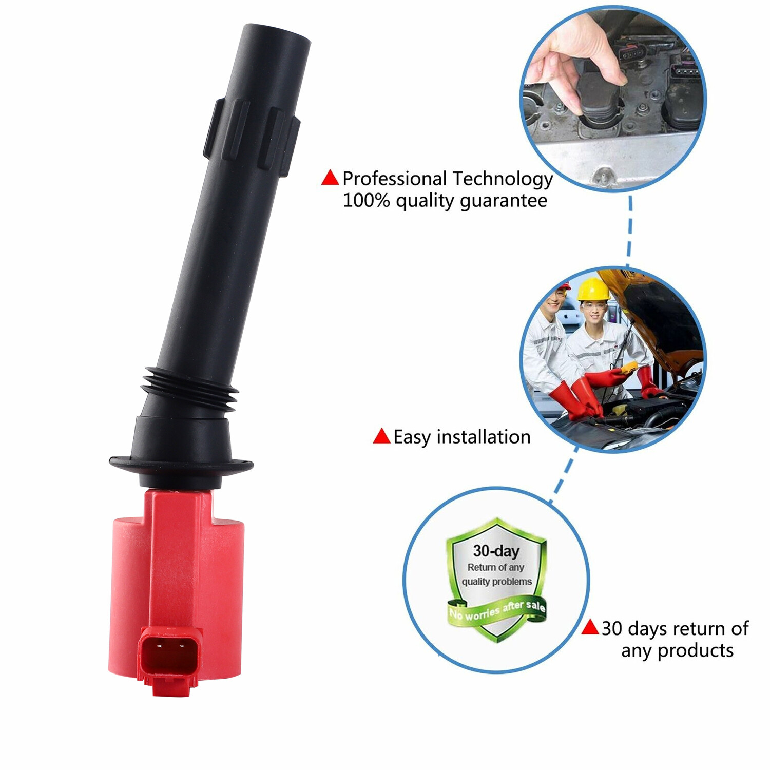 6X IGNITION COIL PACK FOR FORD BA BF FALCON TERRITORY 6cyl 4.0L and