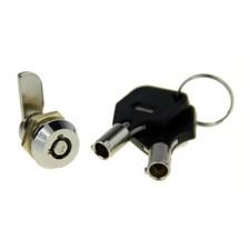1 set Drawer Tubular Cam Lock For Door Mailbox Cupboard Cabinet w/ 2 Keys New