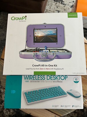 ELECROW Crowpi Raspberry Pi 3B 32 GB Advanced Kit , New, Open Box