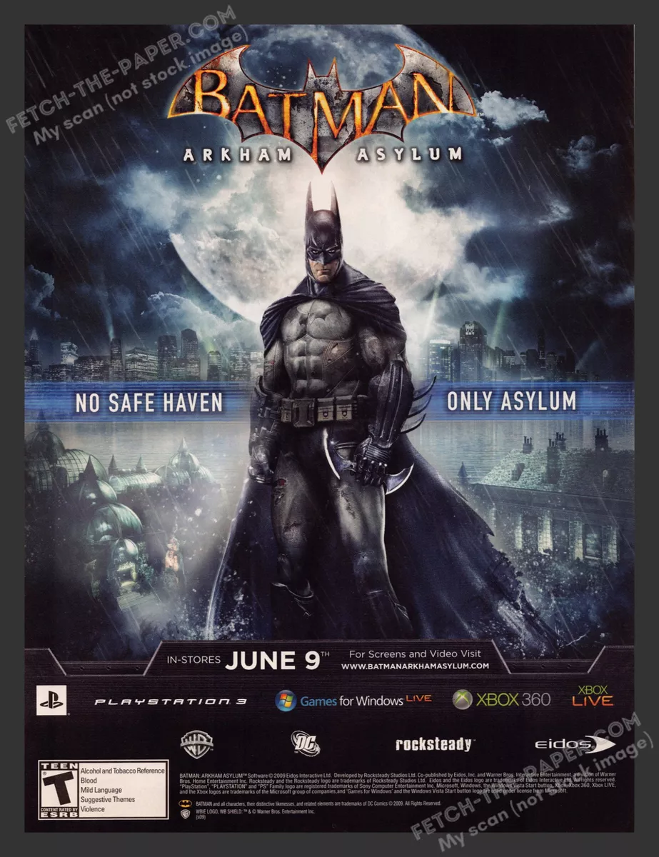 Batman: Arkham Asylum, Software