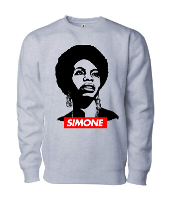 Nina Simone Sweatshirt - Jazz - Social Justice Icon - Civil Rights - Sinnerman