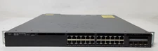 Catalyst 3650 24 Port Gigabit PoE+ Switch 2x 10 Gigabit SFP+ WS-C3650-24PD-S
