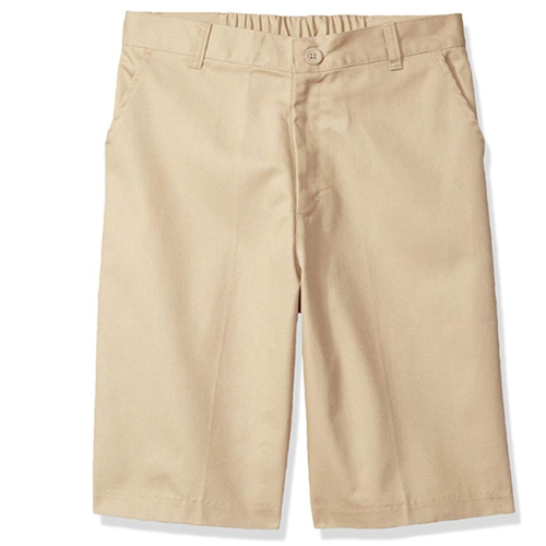 Elastic Waist, Khaki, Classroom 