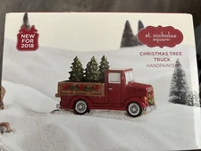 Christmas tree truck St. Nicholas Square Village NIB