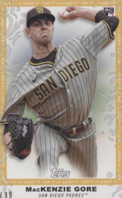 2022 Topps Rip - MacKenzie Gore #88 - 1 of 1