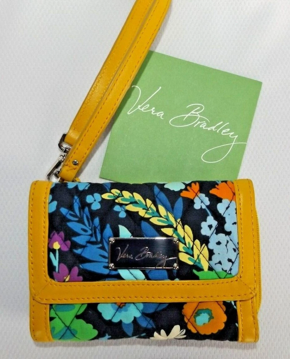 Vera bradley midnight blues wallet hotsell