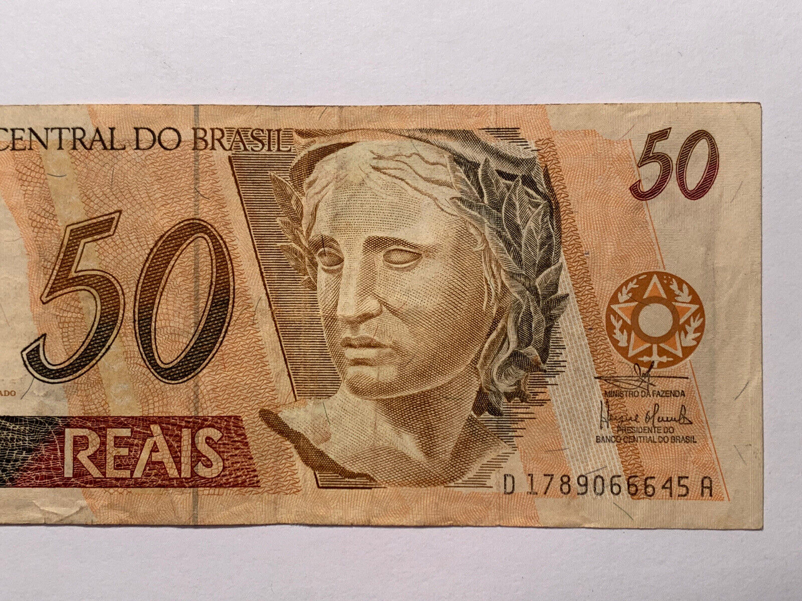 50 Brazilian Reais banknote - Exchange yours for cash today