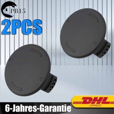 2PCS Spulendeckel Für Parkside Akku Rasentrimmer PRTA 20Li C3 LIDL IAN351753 DE
