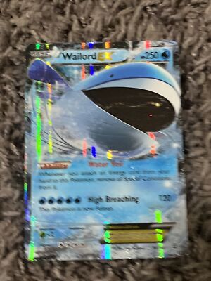 Pokemon - Wailord-EX (38/160) - XY Primal Clash - Holo Pokemon - Wailord-EX (38/160) - XY Primal Clash - Holo