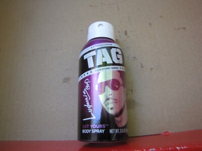 1 Original TAG ''Get Yours'' Body Spray 3.5oz PKG VARIES RARE HTF