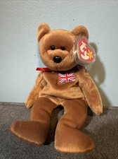 Ty Beanie Baby Britannia The Bear UK Exclusive Mint With Mint Tags