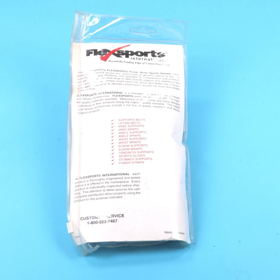 Guantes deportivos Flexsports International, Pro Mesh, talla mediana. Blanco. Foto 2 de 2