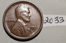1921-S Lincoln Wheat Cent   #2033