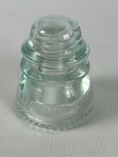 Hemingray 42 Aqua Glass Insulator Made in USA