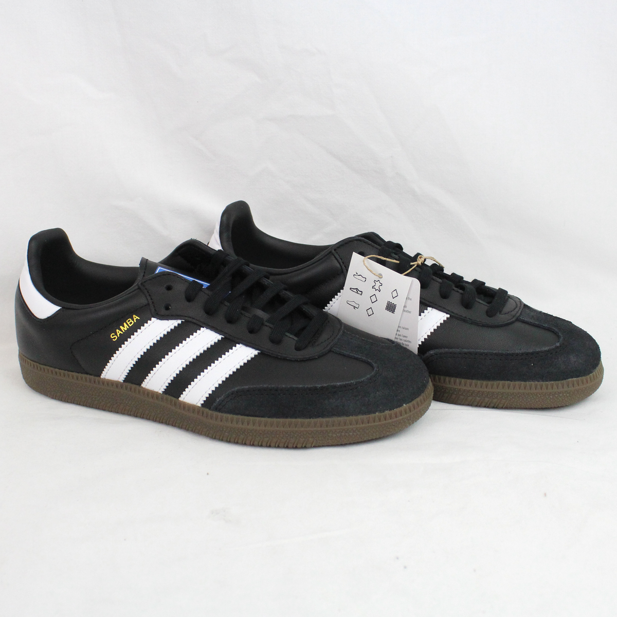 adidas Samba OG Black/White for Kids IE3676 - 6