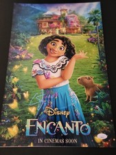 STEPHANIE BEATRIZ SIGNED ENCANTO 12X18 PHOTO JSA AUTHENTICATED