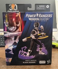 Power Rangers Lightning Collection Black Ranger SEALED Hasbro Remastered