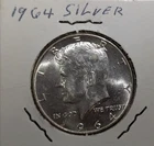 1964 JFK KENNEDY 50 C HALF DOLLAR - 90% Silver  Coin *Nice*