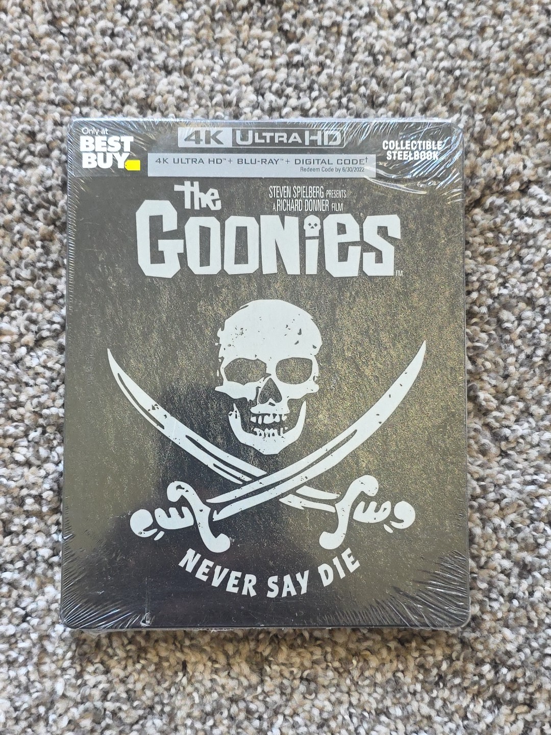 The Goonies (4K Ultra Hd + Blu-Ray + Digital)☆●Steelbook☆●Factory Sealed☆●