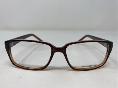 Limited Editions SOUTHEND BROWN 54-16-140 Plastic Full Rim Eyeglasses Frame +U59