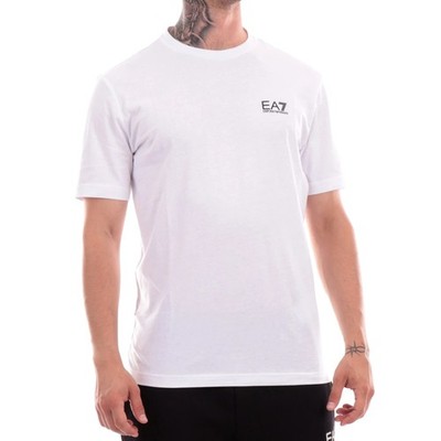 EA7 T-Shirt für Herren Core Identity Weiß