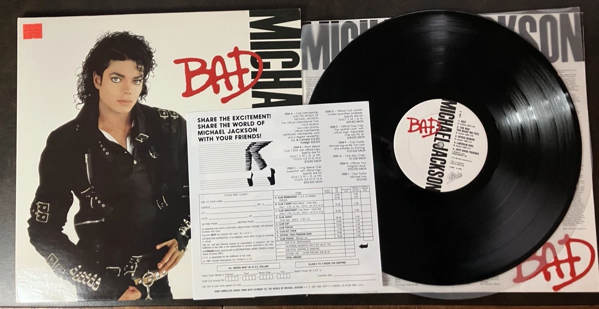 Michael Jackson Bad In Vinyl Records for sale | eBay