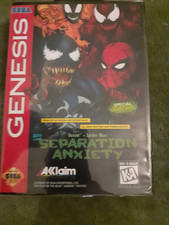 sega mega drive venom spider-man separation anxiety pal cart