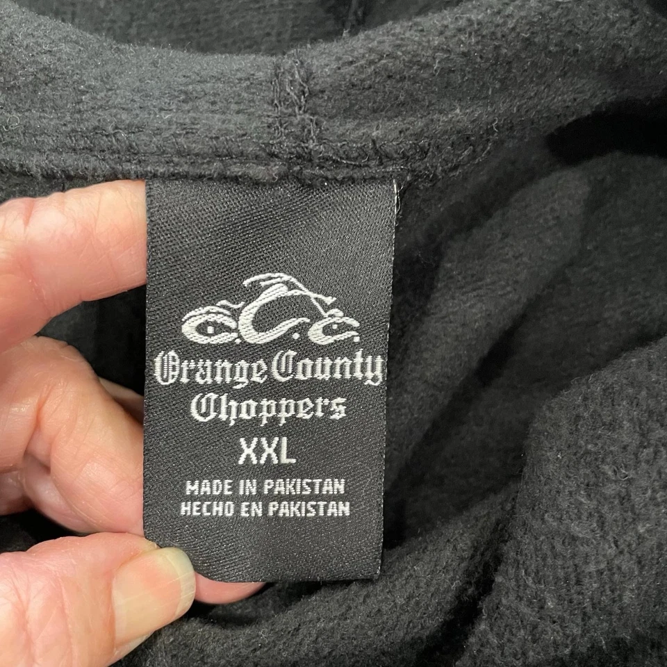 Sudadera con Capucha Y2K Orange County Choppers Talla Adulto XXL Pullover Sudadera OCC Foto 4 de 4