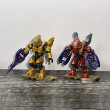 Mega Halo HDH92 Arbiters Quest Sesa Refumee Gold Elite Heretic Figures Weapons