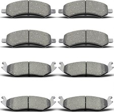 Annovinco Ceramic Brake Pads - 8pc Front Rear Kit Fits Ram 1500 Annovinco Ceramic Brake Pads - 8pc Front Rear Kit Fits Ram 1500