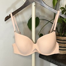 SOMA Bodify Perfect Coverage Bra Sz 38B Warm Amber Tan Lightly Lined Adjustable
