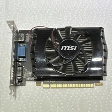 MSI NVIDIA GeForce GT 730 SFF Graphics Card HDMI VGA DVI PCIe Fan Heatsink
