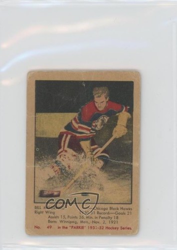 Bill Mosienko #49 card
