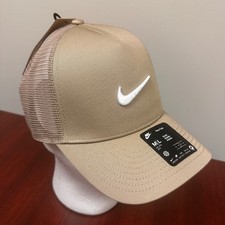 Nike Rise Cap Mesh Trucker Adult M/L Swoosh Activewear Training Adjustable NWT