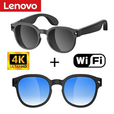 AI Smart Glasses 800W 4K HD Camera Real-Time Translation Call Music Recording Sm