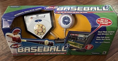Radica Play TV Baseball 3 2005 Plug N Play Video Game System Rare Brand New!